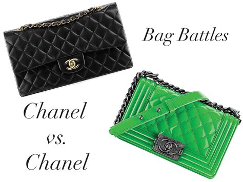 chanel small boy bag vs mini flap|Bag Battles: The Chanel Classic Flap Bag vs. The Chanel Boy Bag.